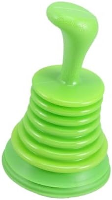Yaoliucp Suction Cup Toilet Plunger Holder Green 1pc Drain Tool