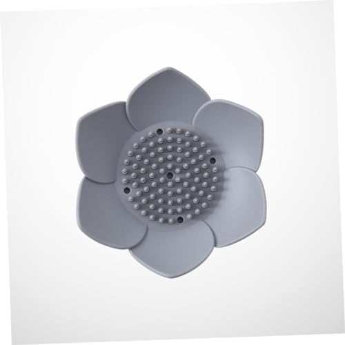 MAGICLULU Silicone Flower Soap Dish Drain Holder