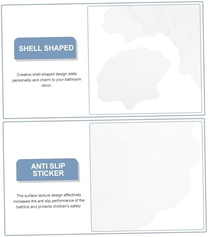Garneck 12pcs Bathroom Non-Skid Strip Stickers 1