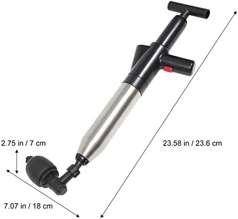 DOITOOL High Pressure Air Drain Plunger Set for Toilets and Sinks