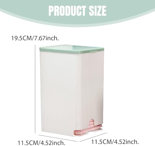 Wall Mounted Storage Box for Sanitary Pads and Toiletries