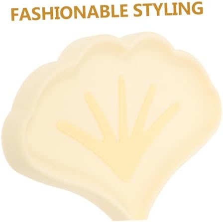 Amosfun Ginkgo Leaf Silicone Soap Dish