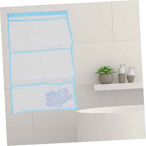 Mesh Shower Organizer with Single Hook for Quick Drying