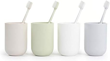 UVIVIU Toothbrush Cup Holder 350ml White