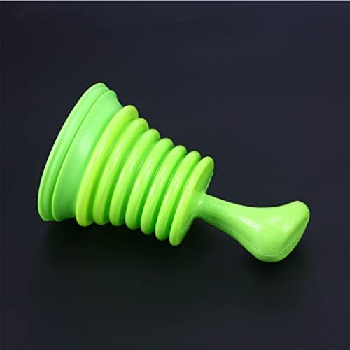 Yaoliucp Suction Cup Toilet Plunger Holder Green 1pc Drain Tool