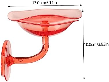 Angoily Wall Soap Holder with Flower Design