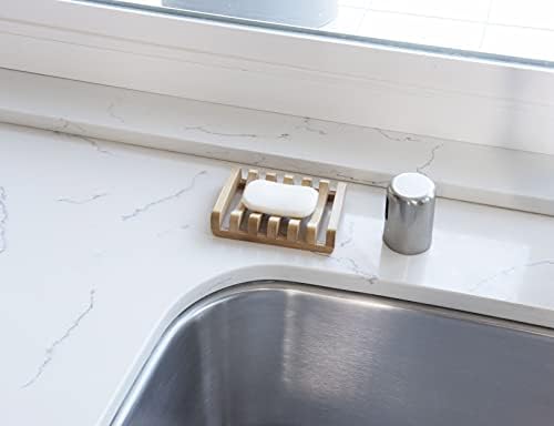 Bamboo Naturals Bar Soap Dish for Sink or Shower