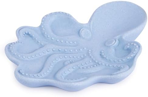 ZAWUU 3PCS Resin Ocean Animals Bathroom Accessory Set