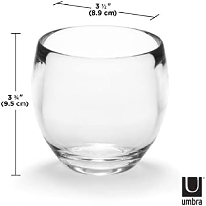 Umbra Droplet Tumbler Clear