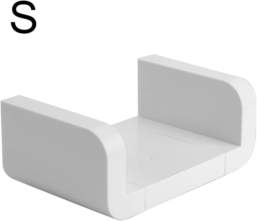 BAHELS Shower Caddy Wall-Mounted White Debris Rack