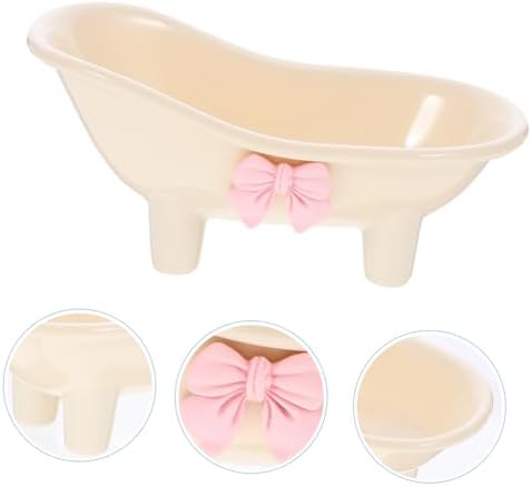 Ciieeo Self Draining Soap Holder Butterfly Design