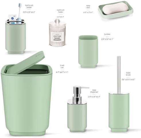 IMAVO 11-Piece Bathroom Accessory Set