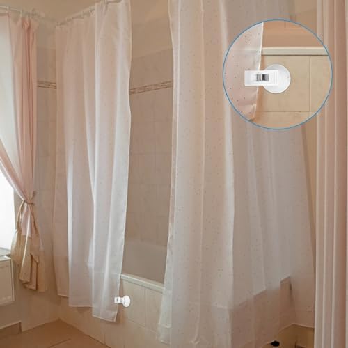 8 Pcs Suction Cup Clip for Cards Bills Shower Curtain