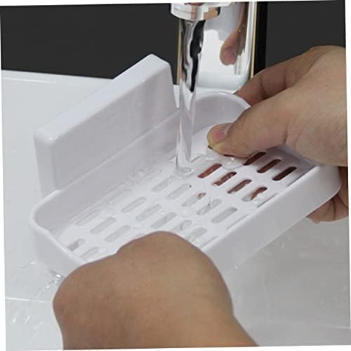 Holibanna Wall-Mounted Soap Dish Holder with Suction Cup