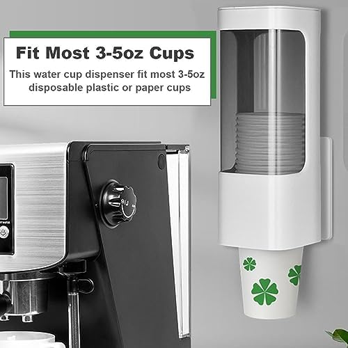 Cup Dispenser with Visible Window for 3oz-5oz Cups