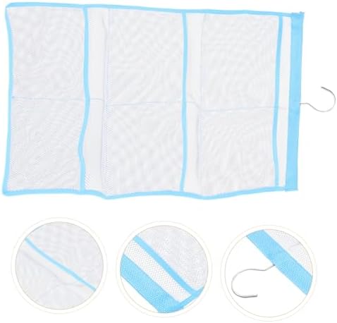 PRETYZOOM Shower Bag Organizer 6 Pockets Quick Dry Mesh