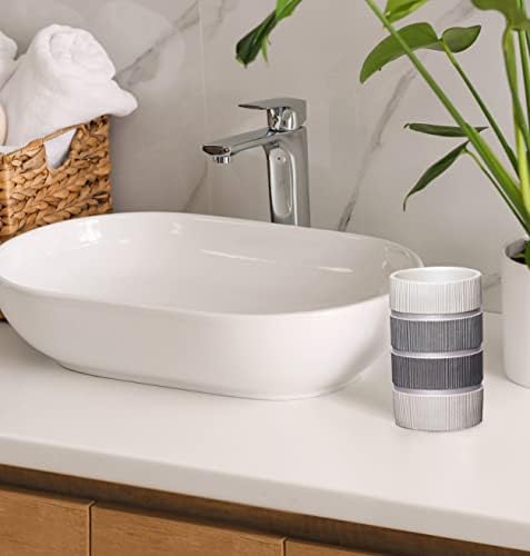 Popular Bath Modern LINE Tumbler Grey