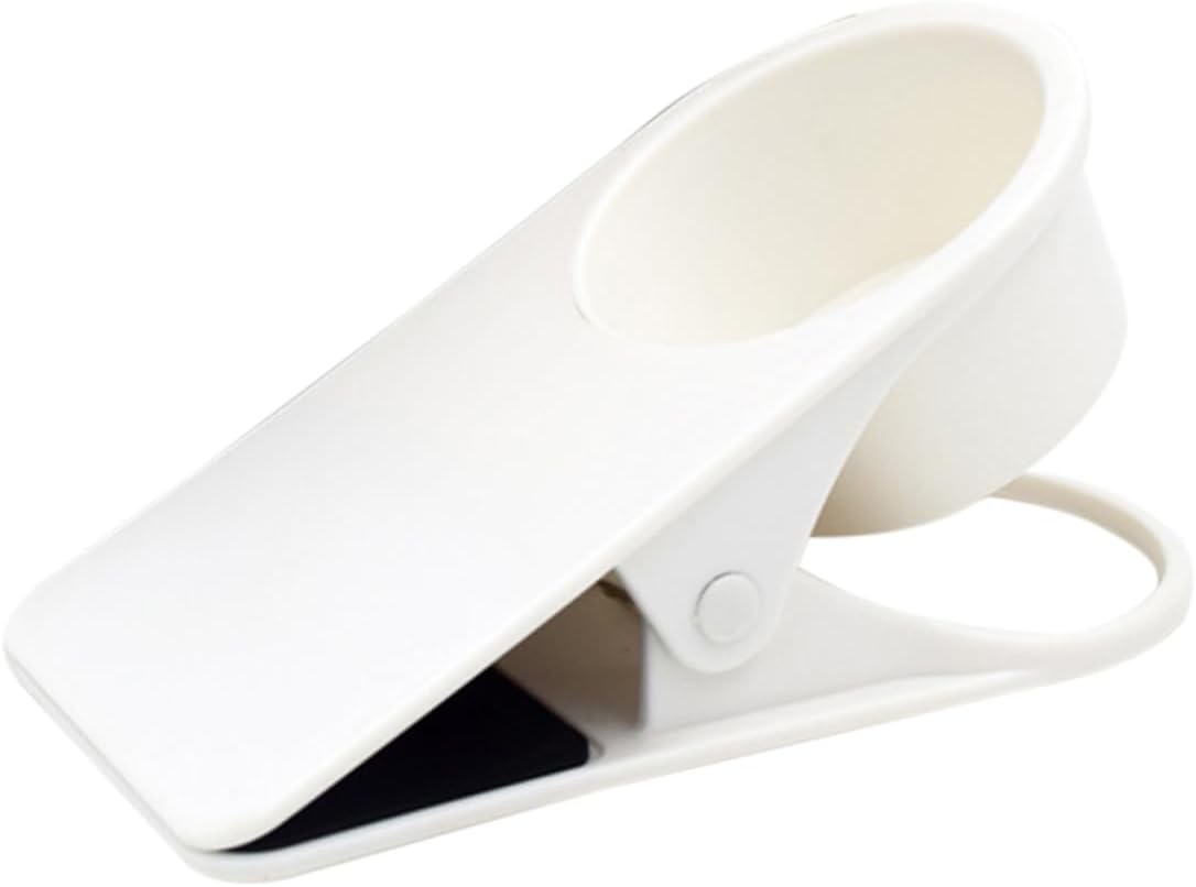 PRETYZOOM Universal Cup Holder Clip for Desk and Table