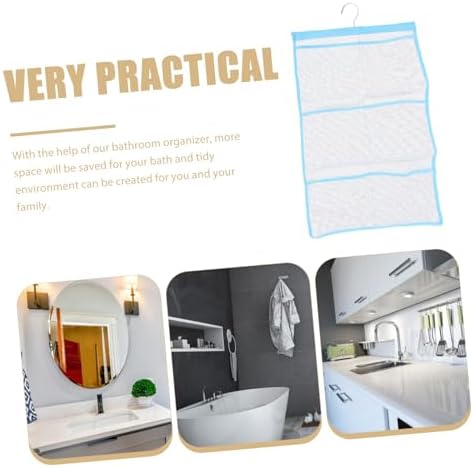 ABOOFAN 6 Mesh Shower Organizer Quick Dry Hanger