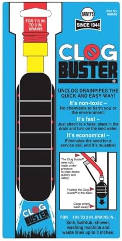 Harvey Clogbuster 1 in Toilet Plunger
