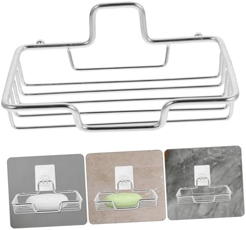 PRETYZOOM Wall Mount Soap Dish with Punch Design