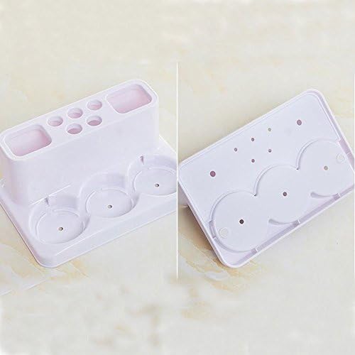 Eslite Toothbrush Toothpaste Holder Stand for Bathroom