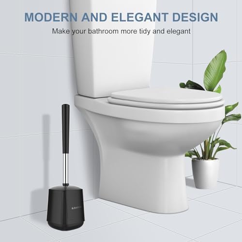 SetSail Toilet Brush with Auto Lid Holder
