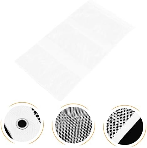 BUGUUYO Easy Install Mesh Shower Organizer Bag 6 Pockets
