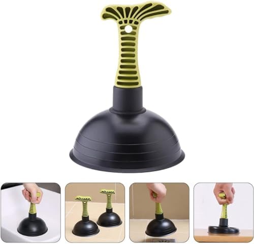 1pc Green Toilet Plunger for Kitchen and Bath Use