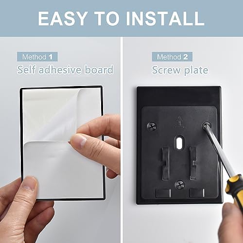 MYITYARD Cup Dispenser Wall Mount Black