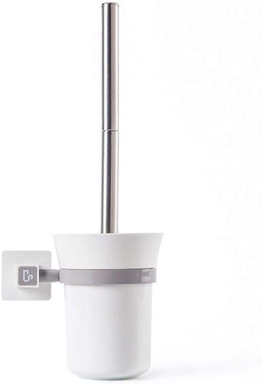 SPOUR Wall-Mounted Toilet Brush Holder with 304 Stainless Steel Handle