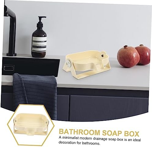 Self Draining Soap Holder Elegant Bathroom Kitchen Sink Dish