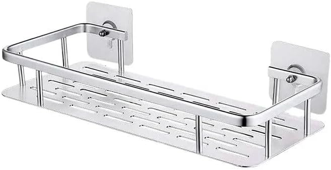 BAHELS Adhesive Aluminum Shower Caddy No Drilling 1