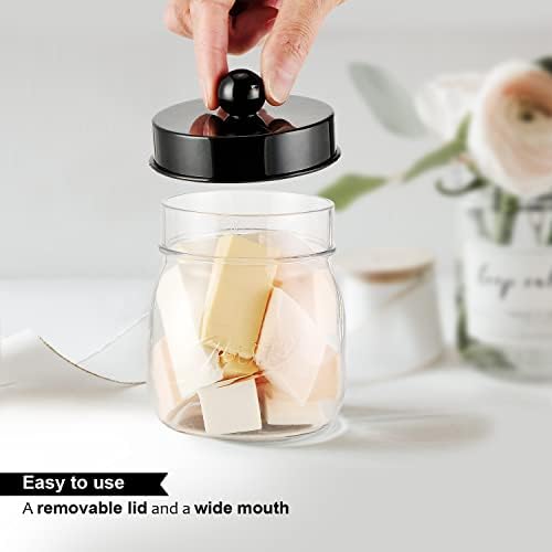 SheeChung Farmhouse Decor Apothecary Jar Set 2 Pack
