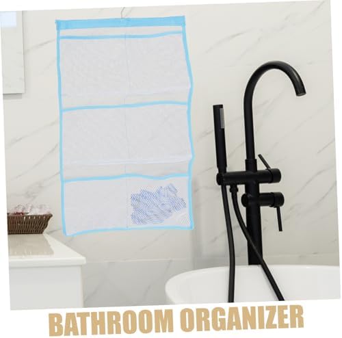 Mesh Shower Organizer with Single Hook for Quick Drying