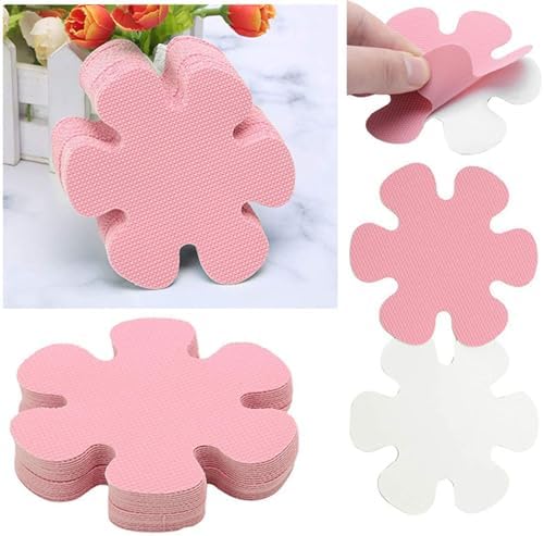 Self Adhesive Anti Slip Bathtub Stickers with Fun Flower Designs 1