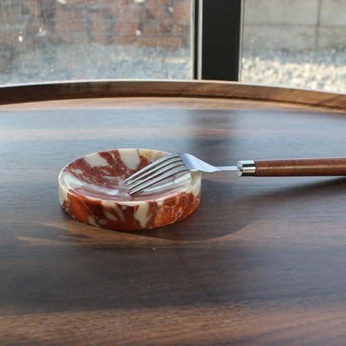 Natural Calacatta Red Marble Soap Dish