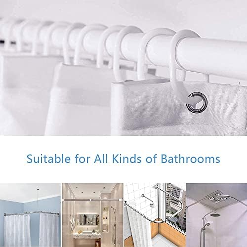 Dongbei Aesthetic Wavy Swirl Shower Curtain