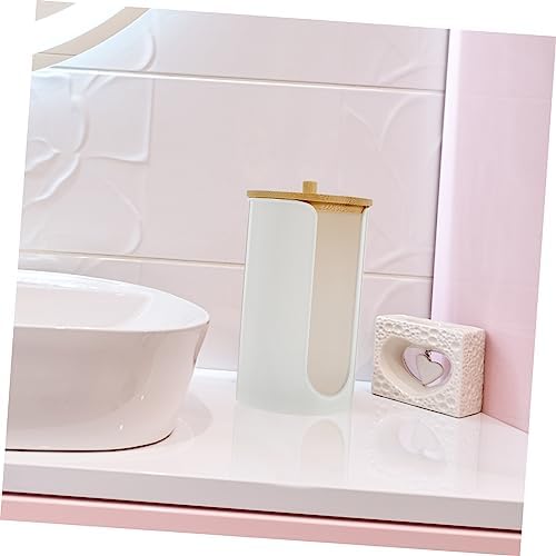 Alipis Bathroom Cup Dispenser with Lid Holder
