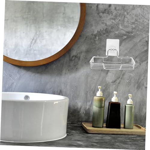 PRETYZOOM Wall-Mounted Soap Dish with Suction Cups