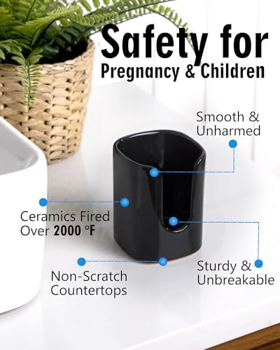 Viosuniu 5 oz Square Ceramic Cup Dispenser