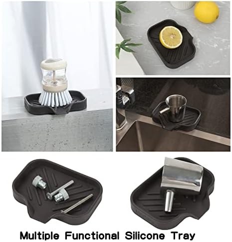 MicoYang Silicone Soap Dish with Drain Spout