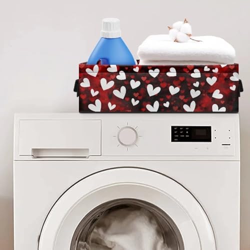 Toilet Paper Storage Basket with Handles for Home