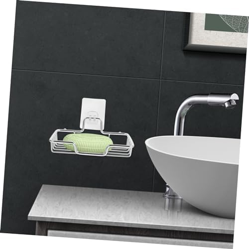 PRETYZOOM Wall Mount Soap Dish with Punch Design