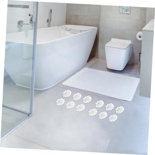 ABOOFAN Anti-Slip Bathtub Stickers 12pcs Shell Decor Decor