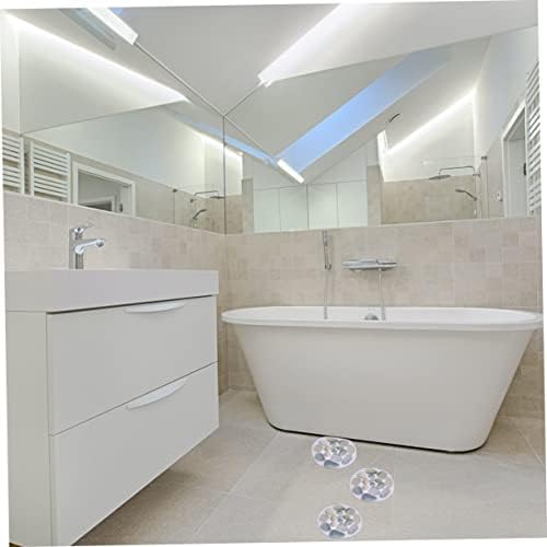 4pcs Bathtub Anti Slip Stickers Stone Pattern Safety Decals