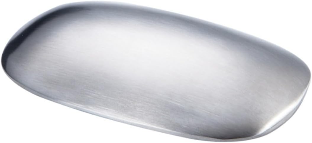 PRETYZOOM Stainless Steel Soap Bar with Holder for Kitchen Smell 1