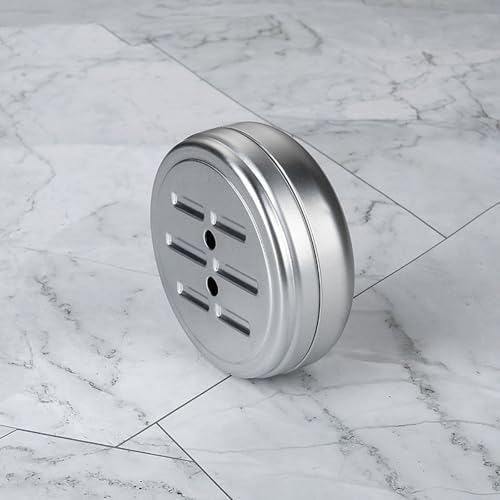 Pack of 2 Aluminium Waterproof Soap Dish for Home and Travel