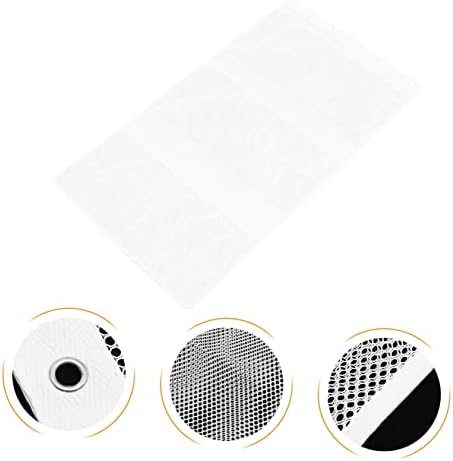 Ciieeo Gold Mesh Shower Organizer Bag with 6 Pockets Wall Hanging Storage