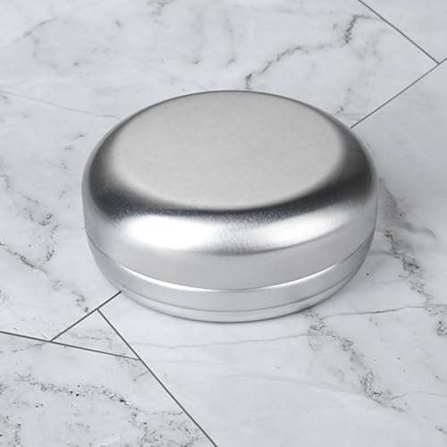 Pack of 2 Aluminium Waterproof Soap Dish for Home and Travel